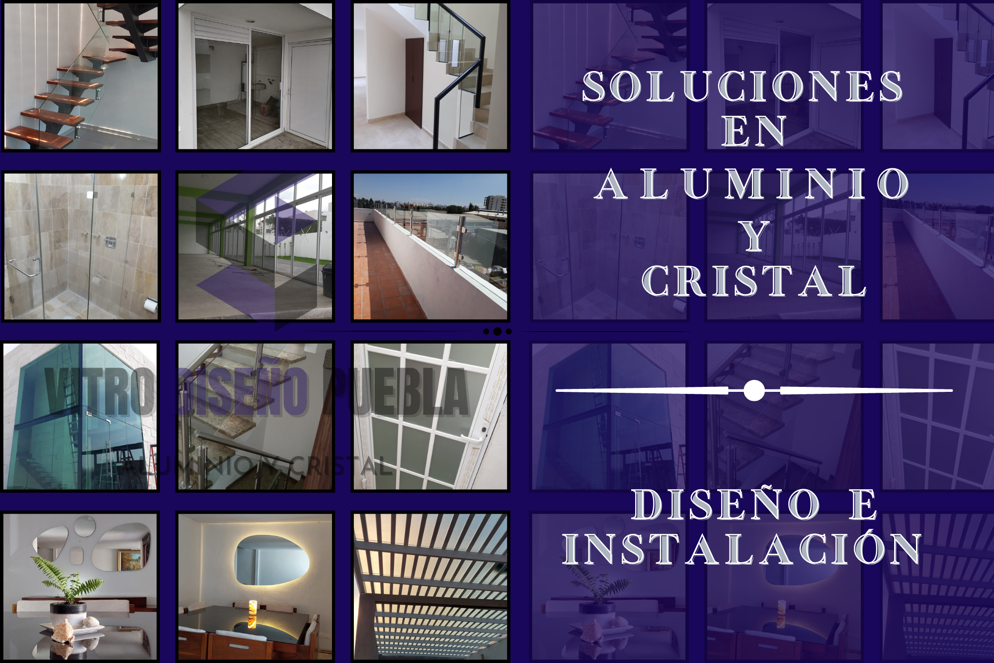 Diseño e Instalación de Puertas de Cristal Templado en Puebla